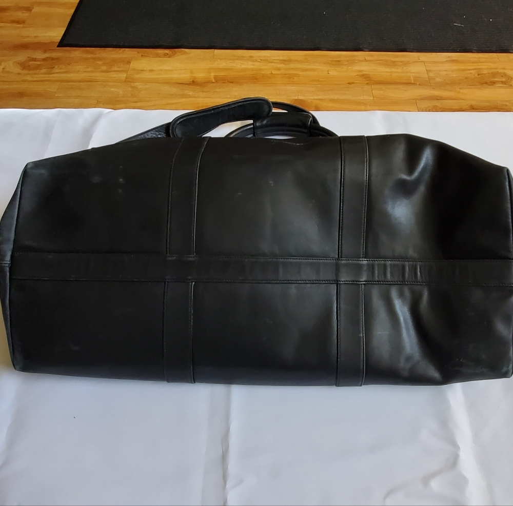 Vintage Coach Black Leather cabin bag - Picture 7 of 7